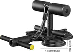 Floor Sit-Up Bar – Ab Workout Equipment – Home Fitness Device | Suction Cup – Training – Resistance Band – Core Strengthener for Men and Women – Gym – Strength