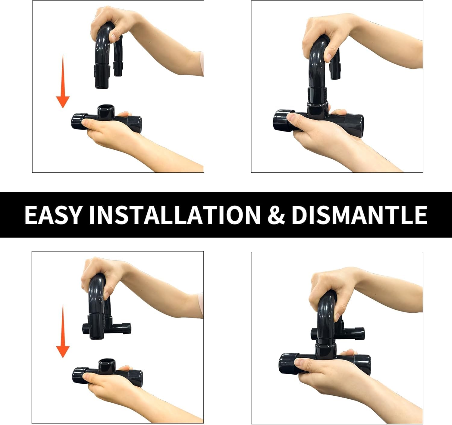 N1Fit Push Up Bars - Home Workout Equipment Pushup Handle with Cushioned Foam Grip and Non-Slip Sturdy Structure - The Push Up Handle for Floor are Great for Both Men & Women Strength Workouts