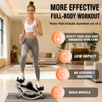 Rock Stepper for Exercise at Home, Lateral Rocking Stepper with Digital Count