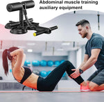 Floor Sit-Up Bar – Ab Workout Equipment – Home Fitness Device | Suction Cup – Training – Resistance Band – Core Strengthener for Men and Women – Gym – Strength