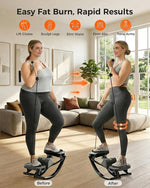 Rock Stepper for Exercise at Home, Lateral Rocking Stepper with Digital Count